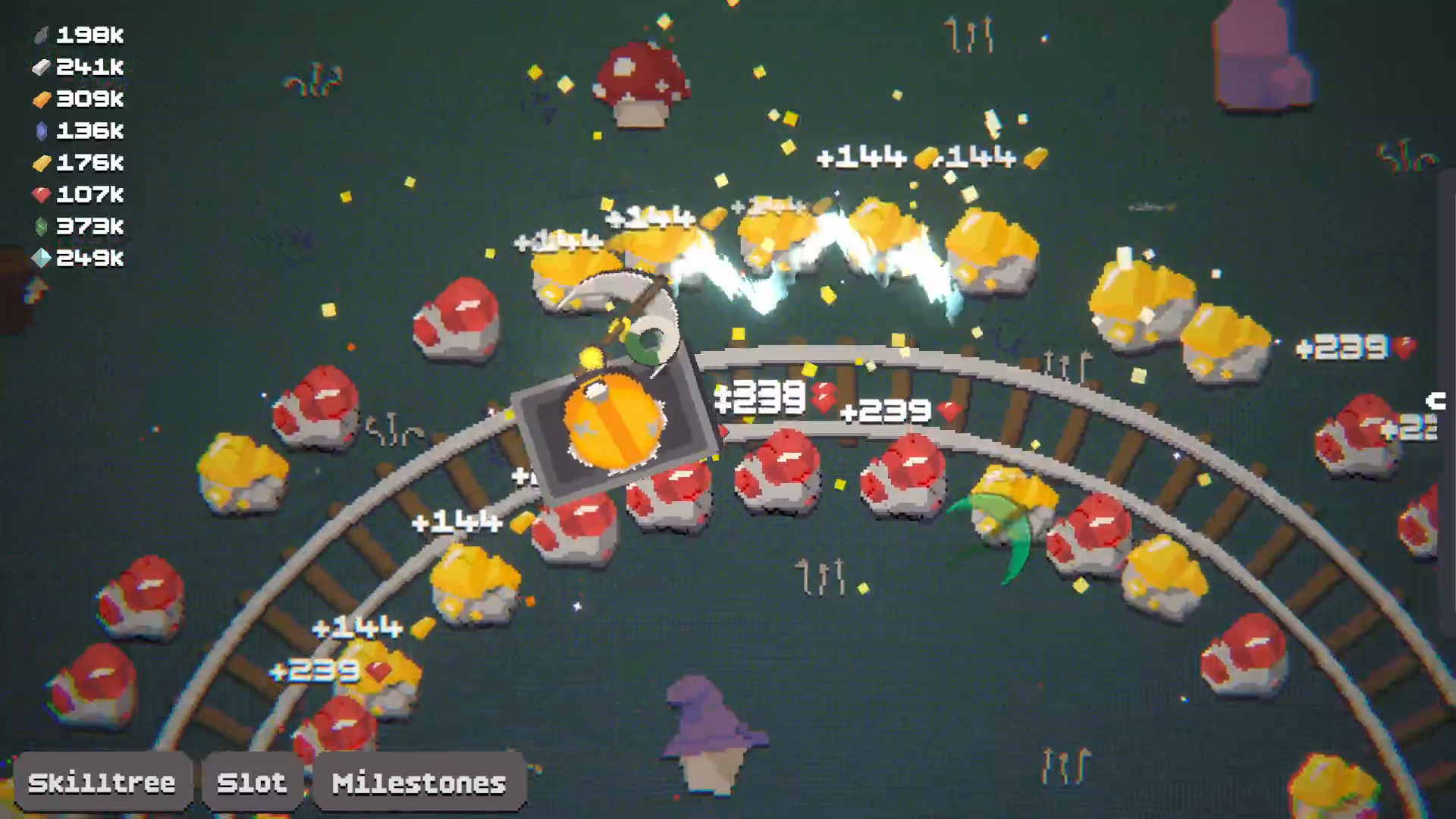 Mining in Fungi Kingdom