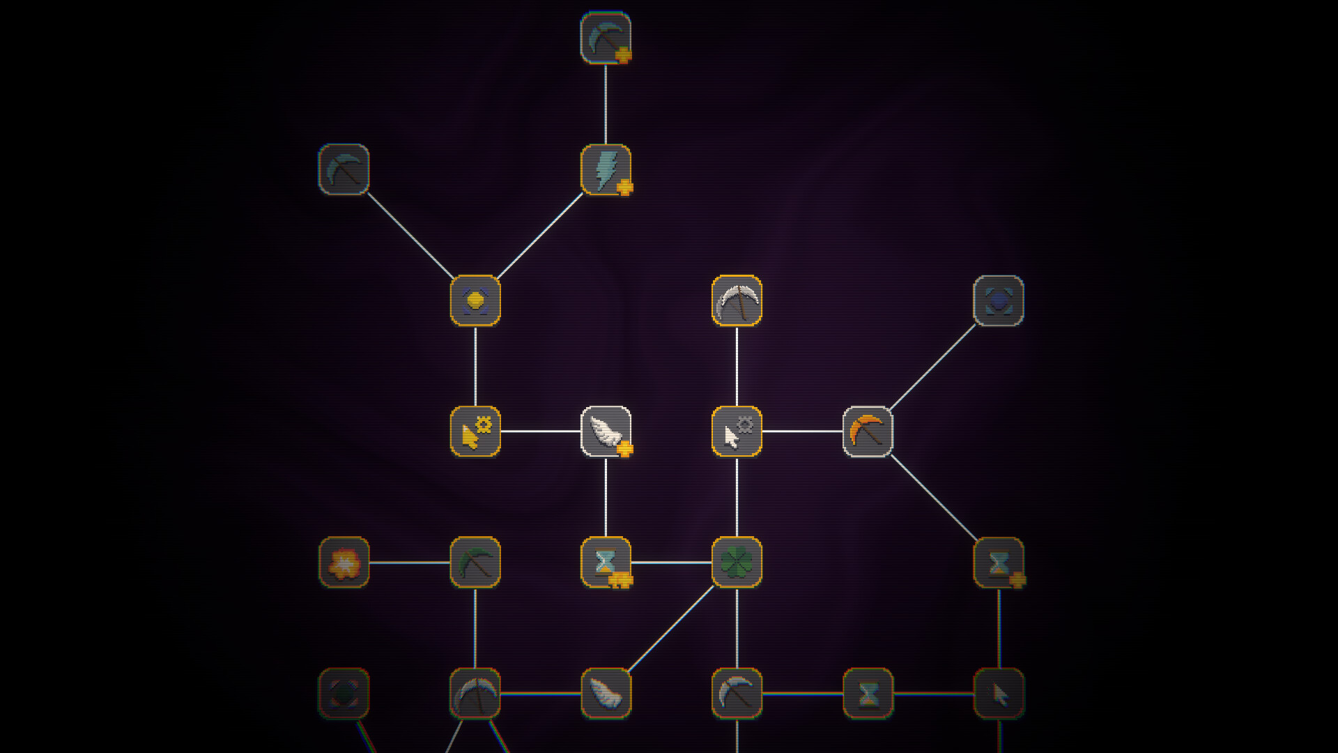 Many skills to unlock