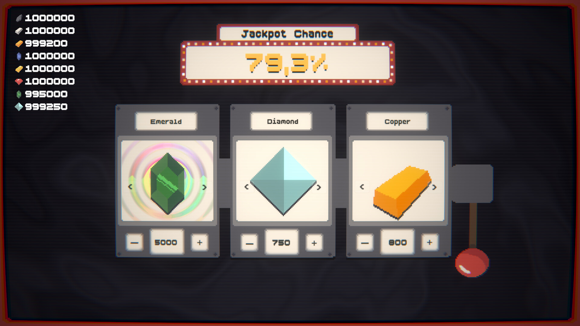 Careful, you might lose it all